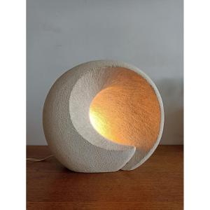 70s Stone Lamp