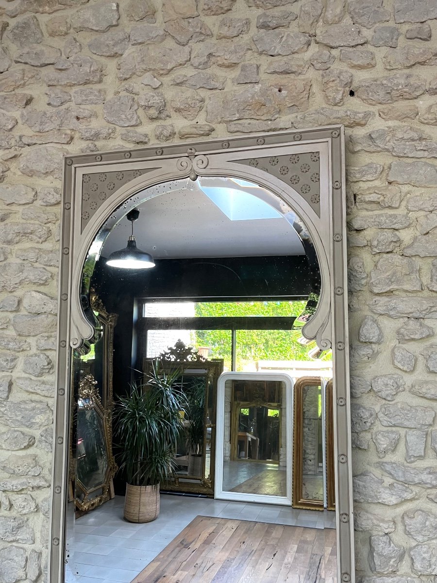 Mid-20th Century Mirror 230cm/80.5cm-photo-1