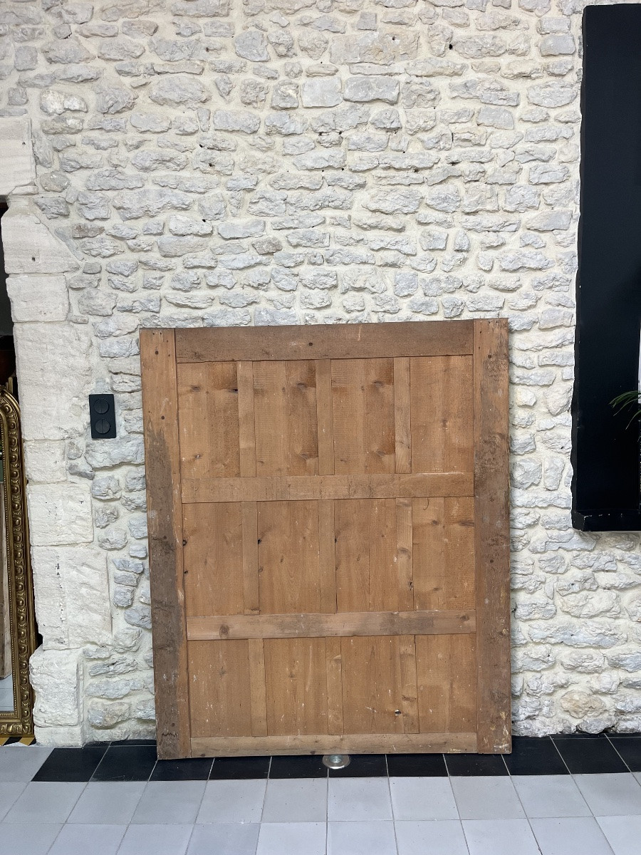 Pair Of Gold Leaf Gilded Mirrors, Directoire Period, Mercury Glass 152cm/125cm-photo-3