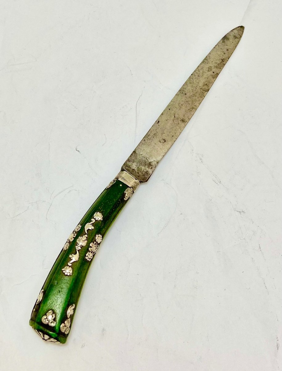 Knife, Circa 1680-1700, Silver Mounted-photo-1