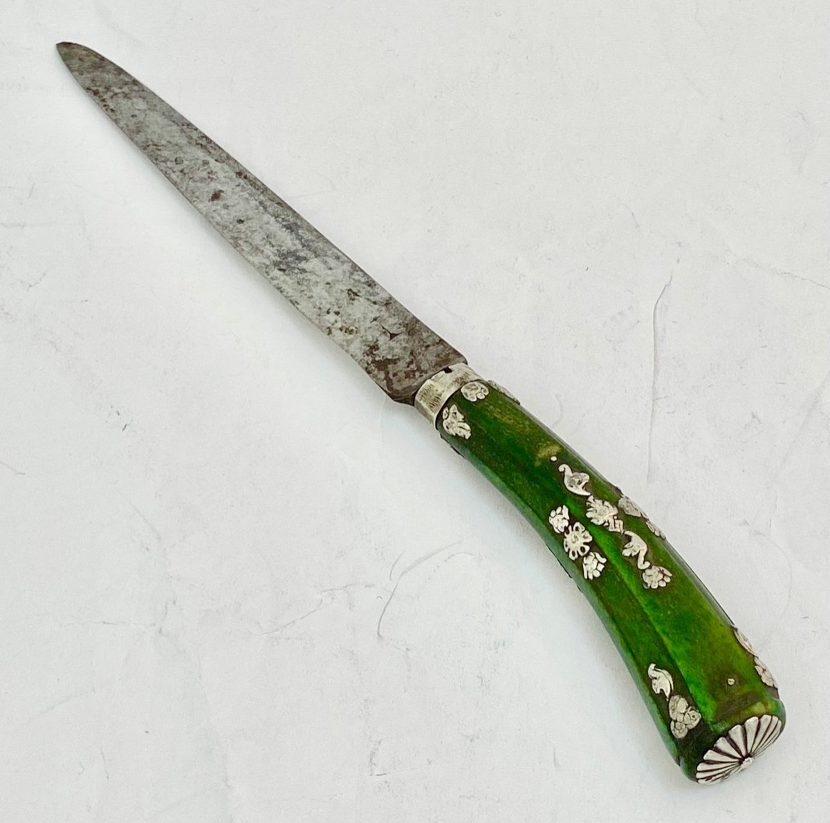 Knife, Circa 1680-1700, Silver Mounted-photo-8