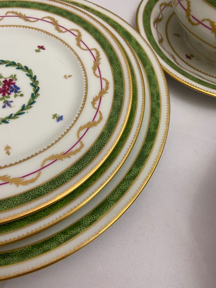 Haviland  Vieux Paris Dinner Service , 68 Pièces, 12 Place Settings -photo-6