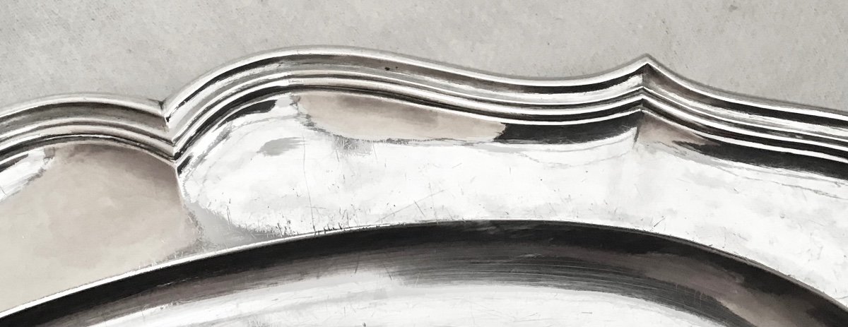 Pigeon Dish, Antwerp 1763, Sterling Silver-photo-3