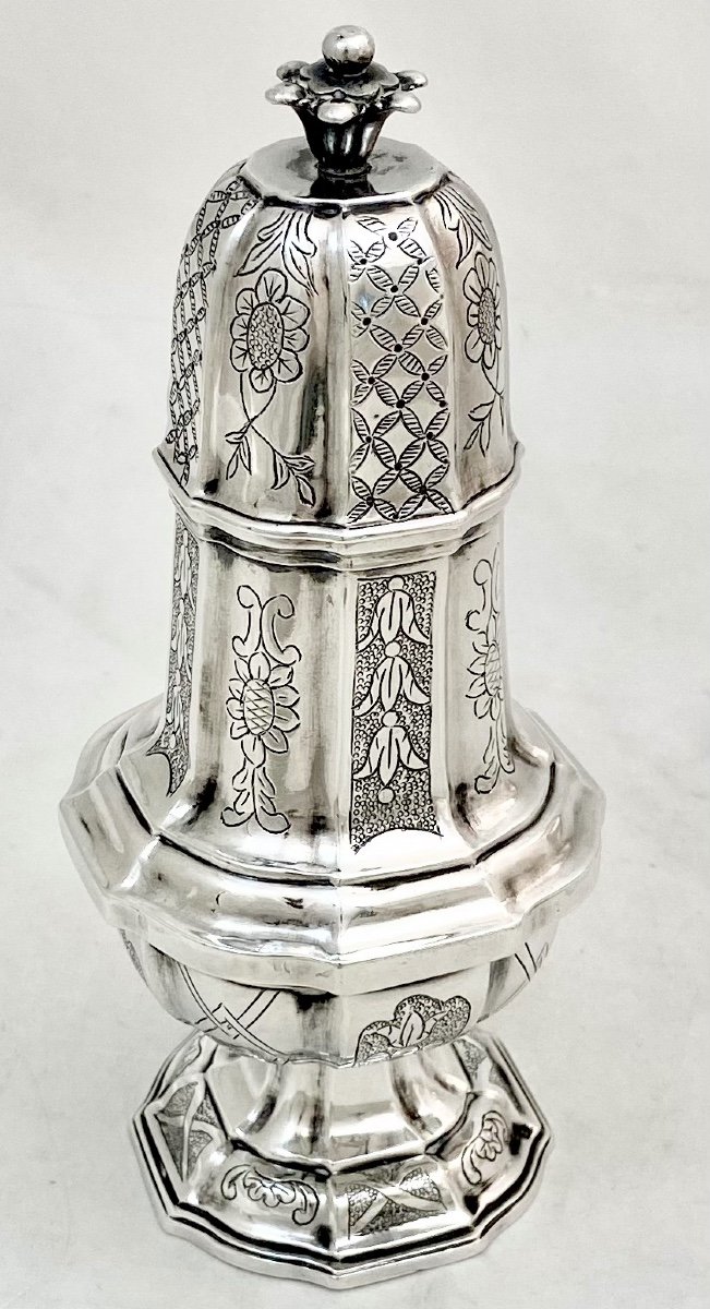Mustard Pot, Antwerp 1765, Joseph Van Der Borcht, Sterling Silver-photo-8