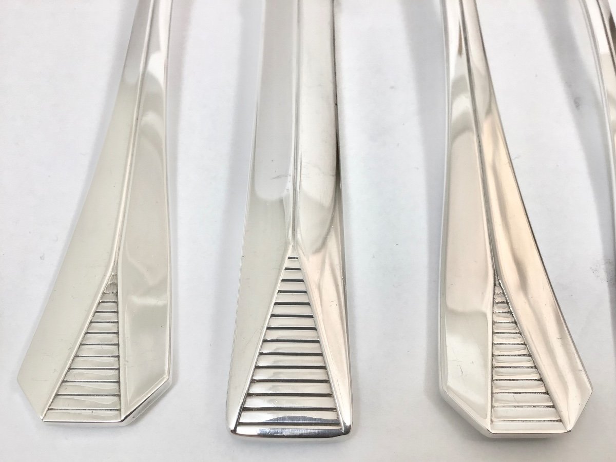 Christofle “atlantis” Canteen Of Cutlery 120 Pieces For Twelve -photo-3