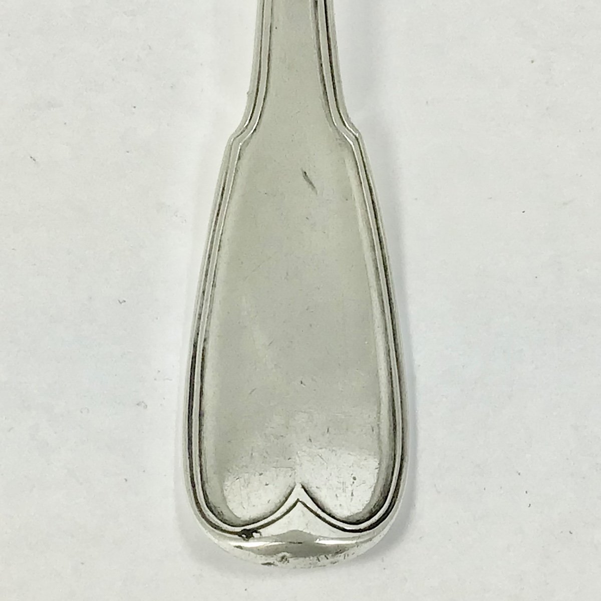 Paris 1752, Cuillère à Ragoût, 31 Cm, Argent Massif-photo-5