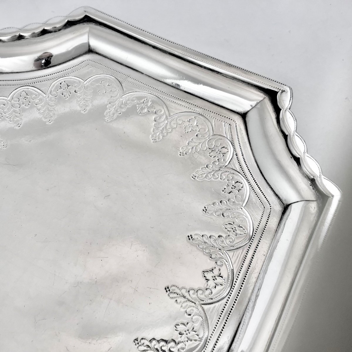 London 1799, Hannah Northcote, Georgian Teapot On Stand ,sterling Silver, George III-photo-1