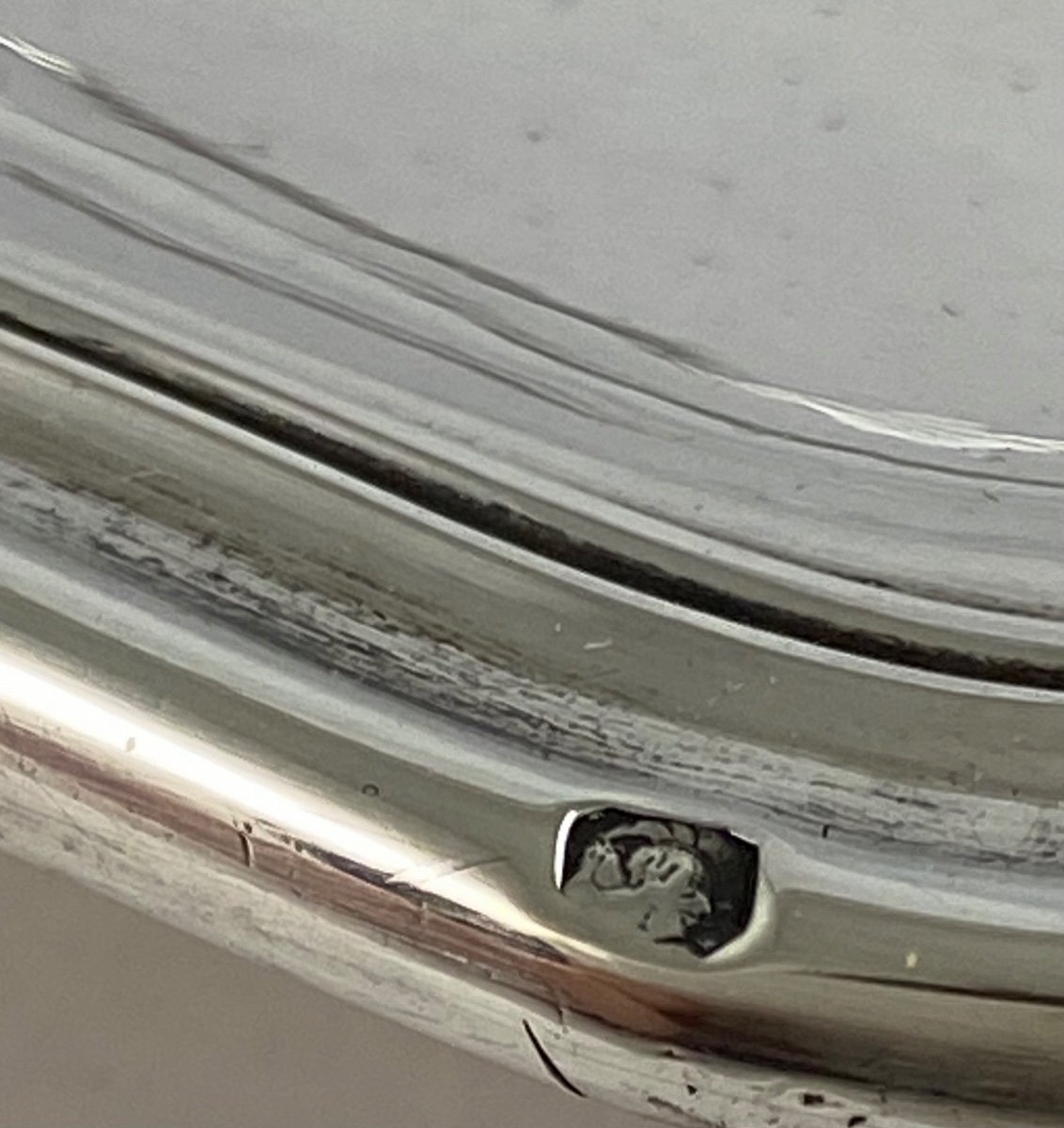 Ducs De Rohan-Chabot, Plat En Argent , 27 cm ,Aucoc , Paris Vers 1880-1910, Potius Mori Quam Foedari-photo-1