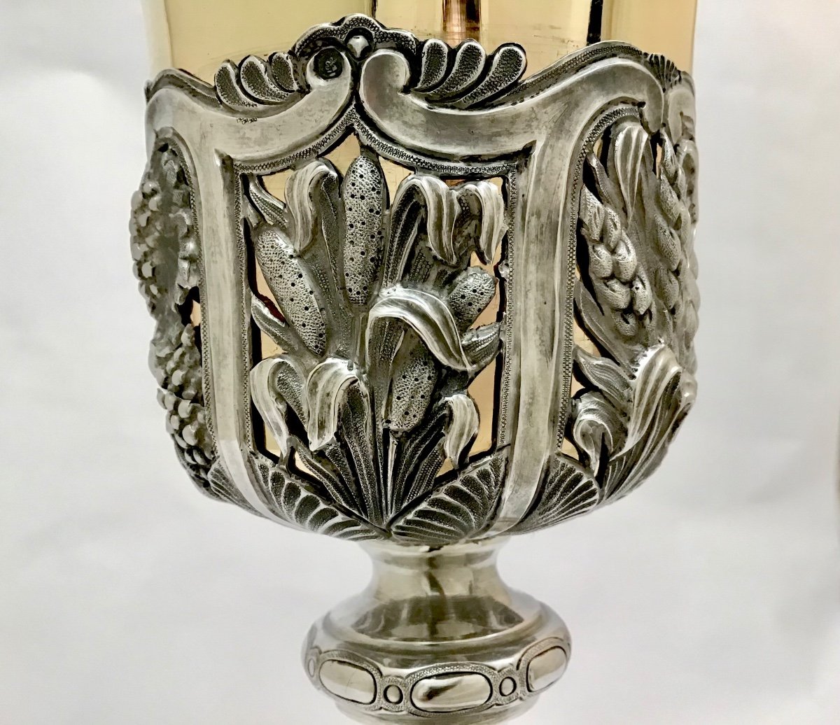 Charles X Chalice, Sterling Silver, France 1819-1839, Théodore Tonnelier-photo-3