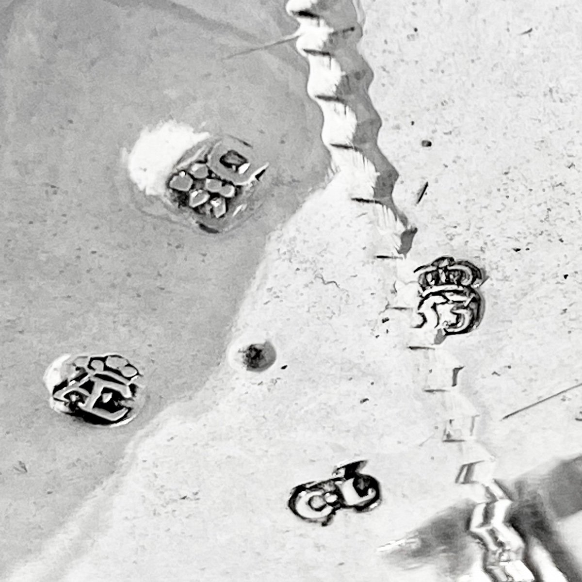  Mons 1753, Armoiries Barons De Beeckman, Argent Massif , Cafetière, Orfèvre C.L.Foncez-photo-2