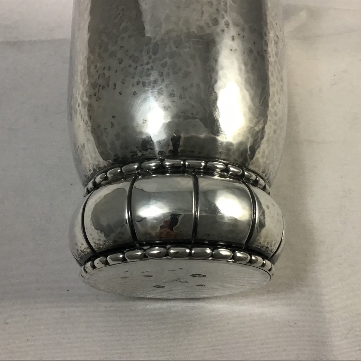 Beaker  Offered By King Christian X Of Denmark, Sterling Silver, Copenhagen 1926-photo-6