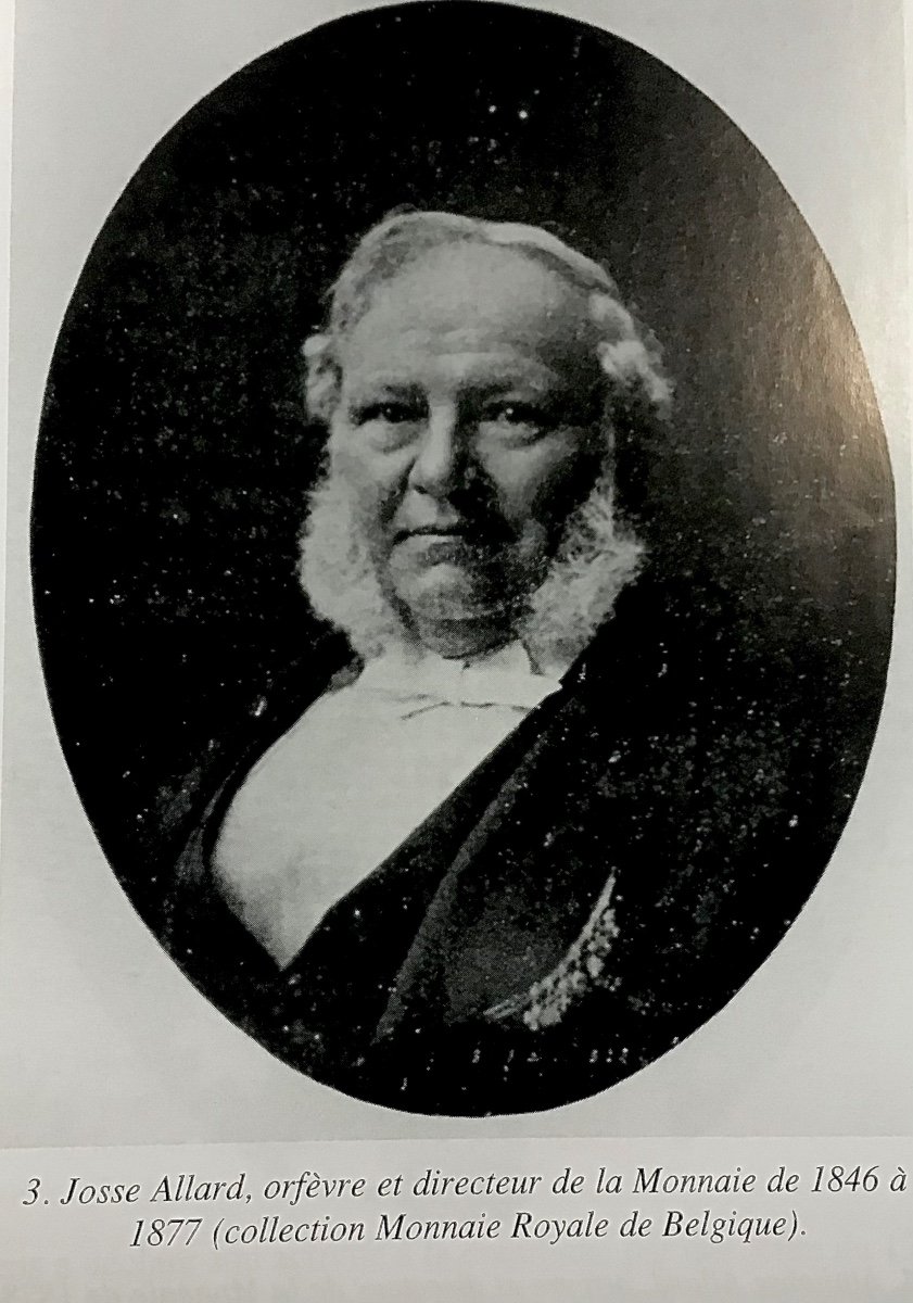  Service à Thé « aux Chinois » , 1831-1852, Josse Allard , Bruxelles , Argent Massif -photo-1
