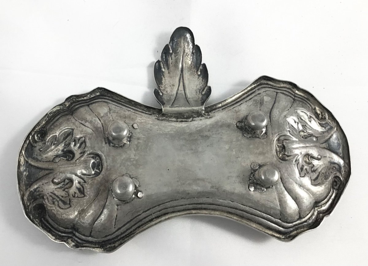 Tombeau De Mouchettes D’époque Louis XV, Argent Massif, Italie Ou Espagne, 1750-1780-photo-1