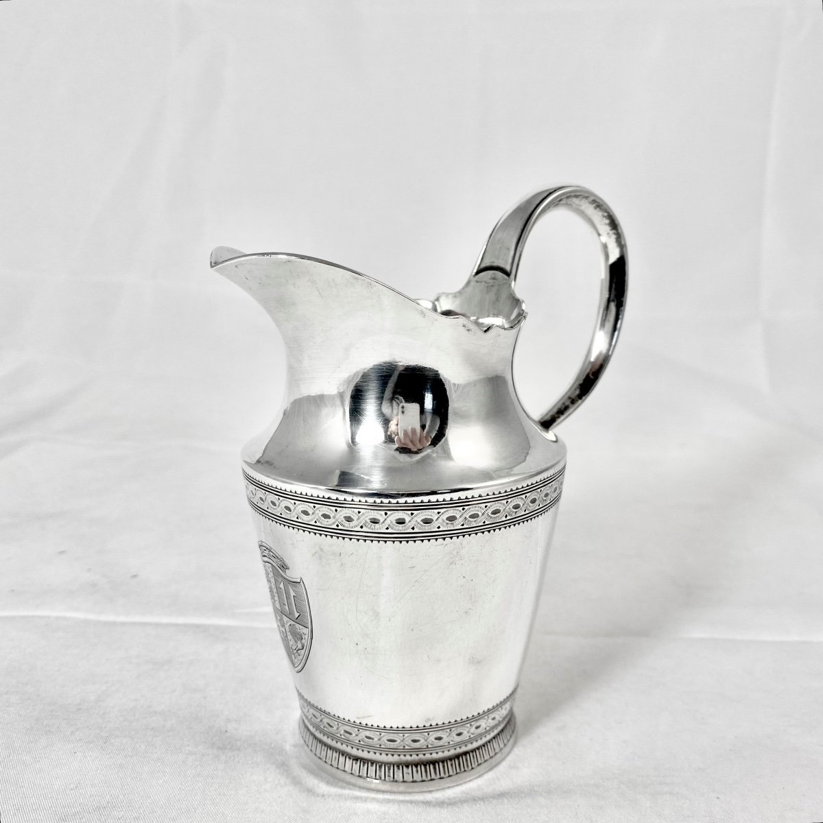 Lausanne 1780-1790, Mik Pot  , Philippe Vernet, Sterling Silver -photo-4