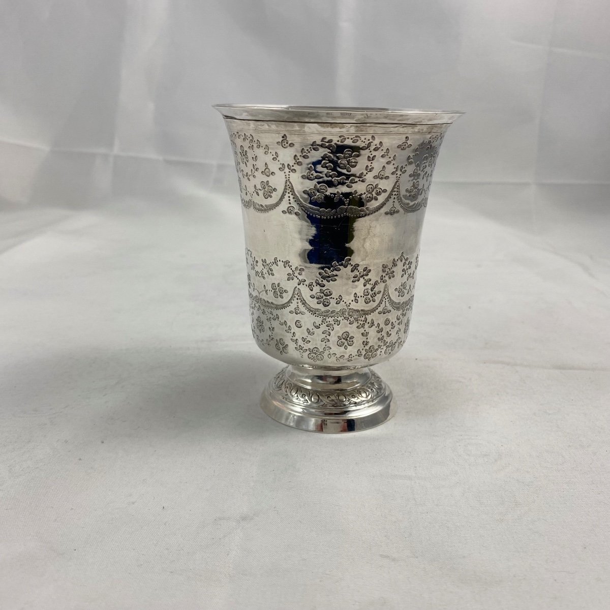 Melun, 1809-1819, Large Beaker  In Sterling Silver,-photo-6