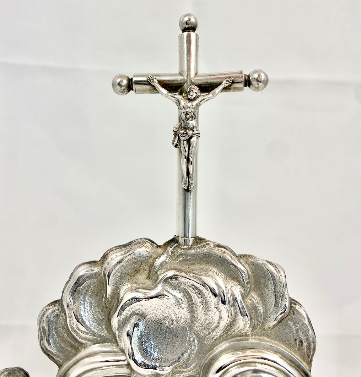 Reliquary, Saint James Major Apostle, Sterling Silver, Mechelen Around 1850, Mechelen, Grielens-photo-6