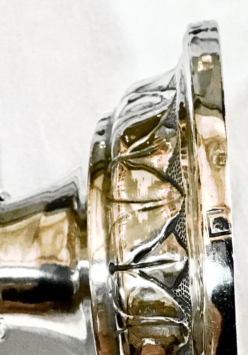 Namur, 1815-1816, Alexandre Joseph Bodart, Incense Ship , Sterling Silver-photo-7