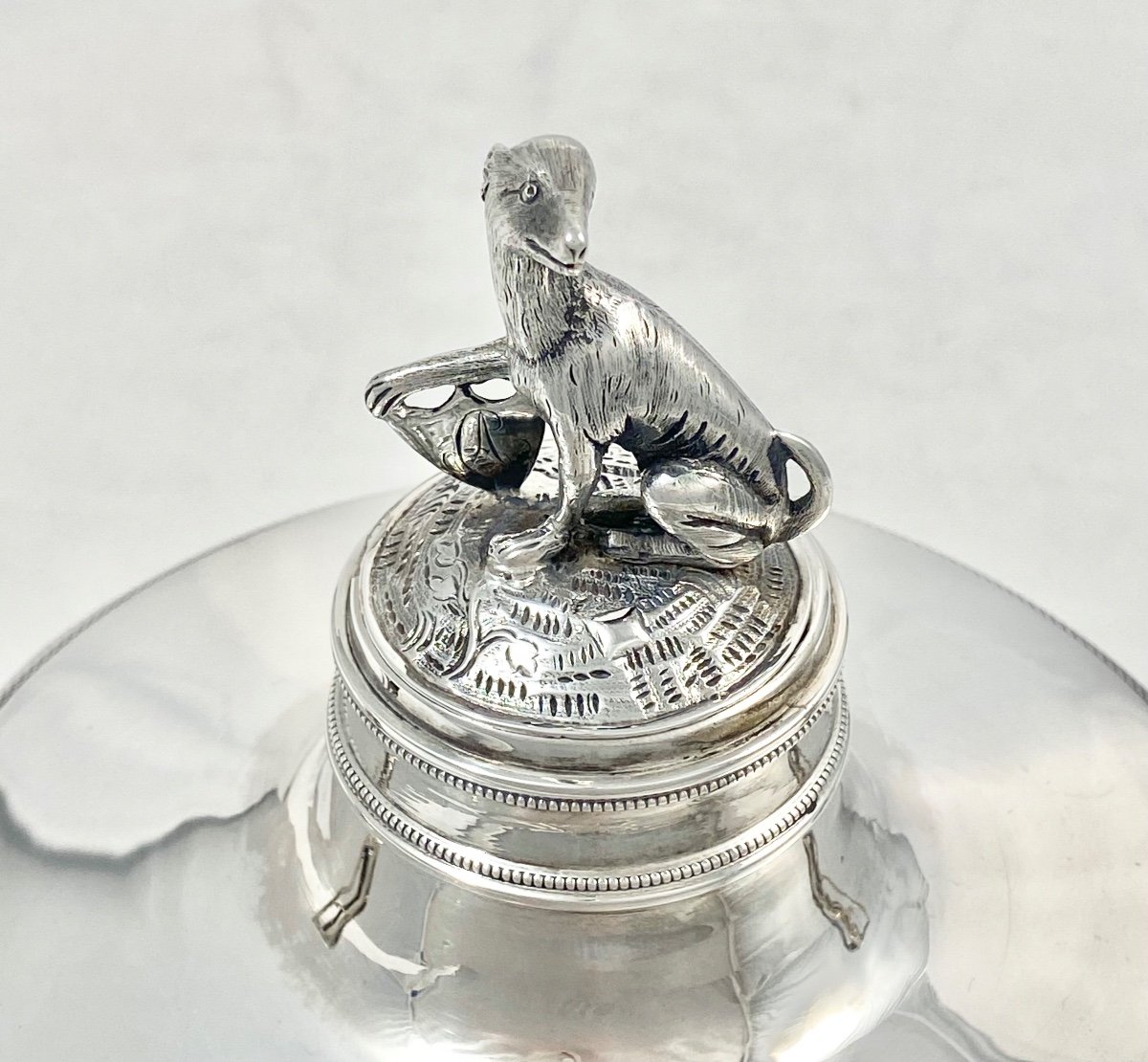 Paris 1798-1809, Sterling Silver, Bouillon Or Soup Tureen , Nicolas Richard Masson -photo-3