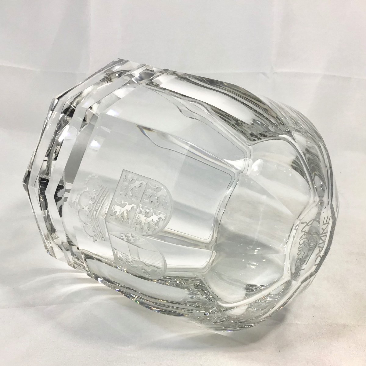 Imperial Provenance Habsburg-lorraine Luxembourg, Art Deco Style Vase, Riedel Crystals -photo-4