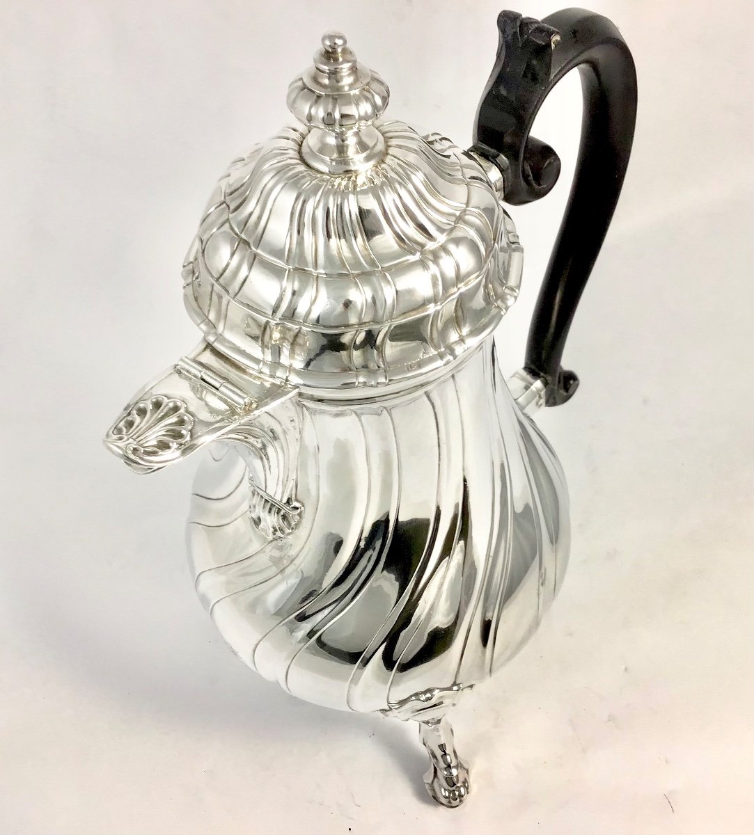 Ghent 1758, Chocolate Maker, Sterling Silver, Pieter Colle Ii, Gent, Chocoladekan Zilver