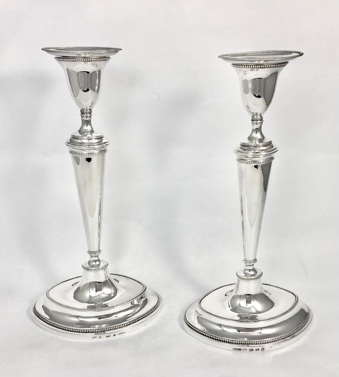 Amsterdam 1806, Pair Of Torches, Jan Buysen, Diemont, Paar Kandelaars -photo-6