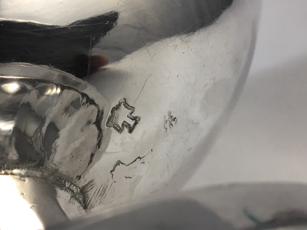 Paris 1782, Pierre Vallières, Saucière Louis XVI En Argent Massif -photo-3