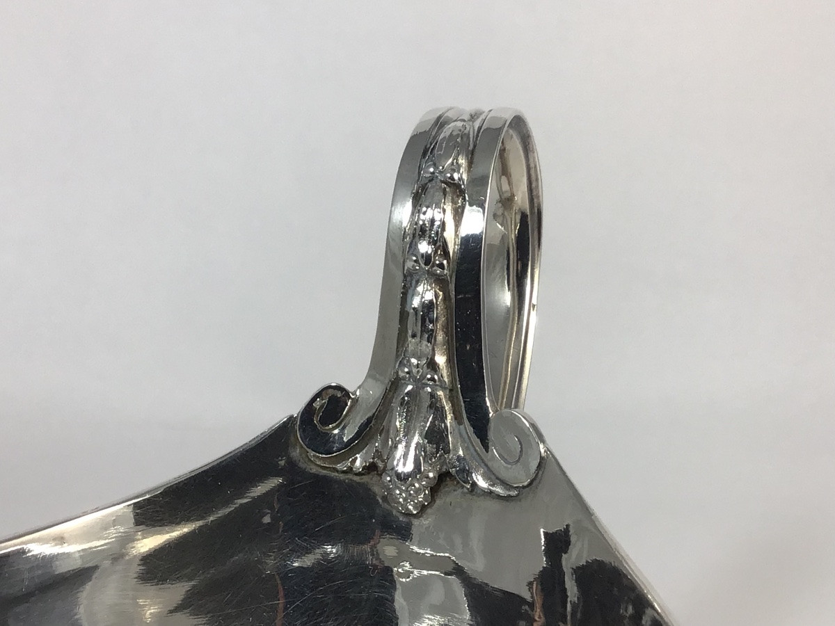 Paris 1782, Pierre Vallières, Saucière Louis XVI En Argent Massif -photo-8