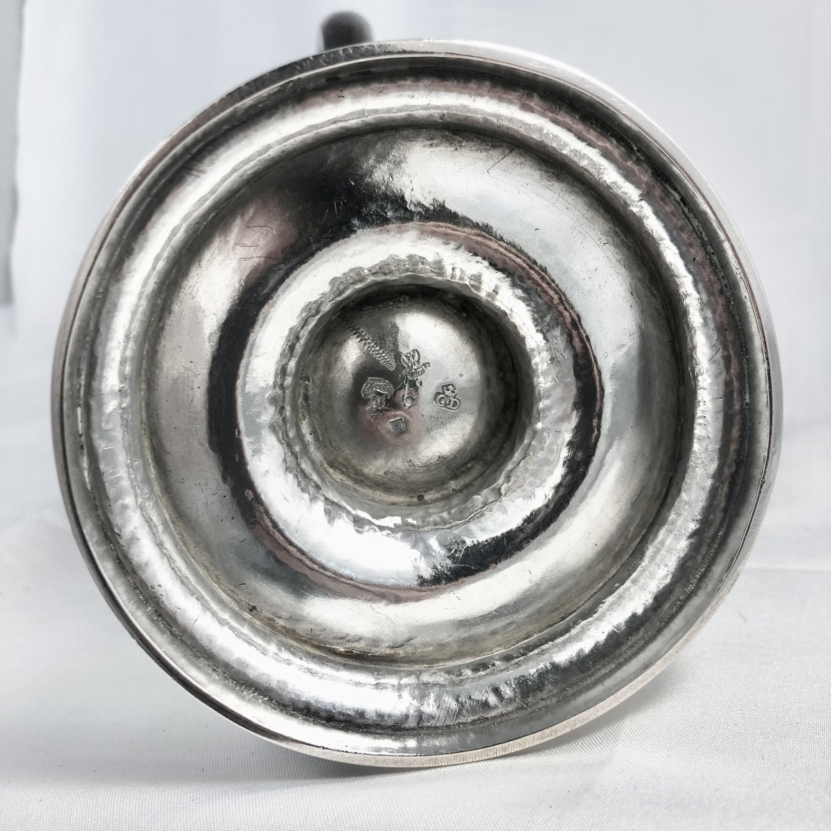 Liège 1784, Sterling Silver, Louis XVI Coffee Pot, Goldsmith Guillaume Dengis-photo-2