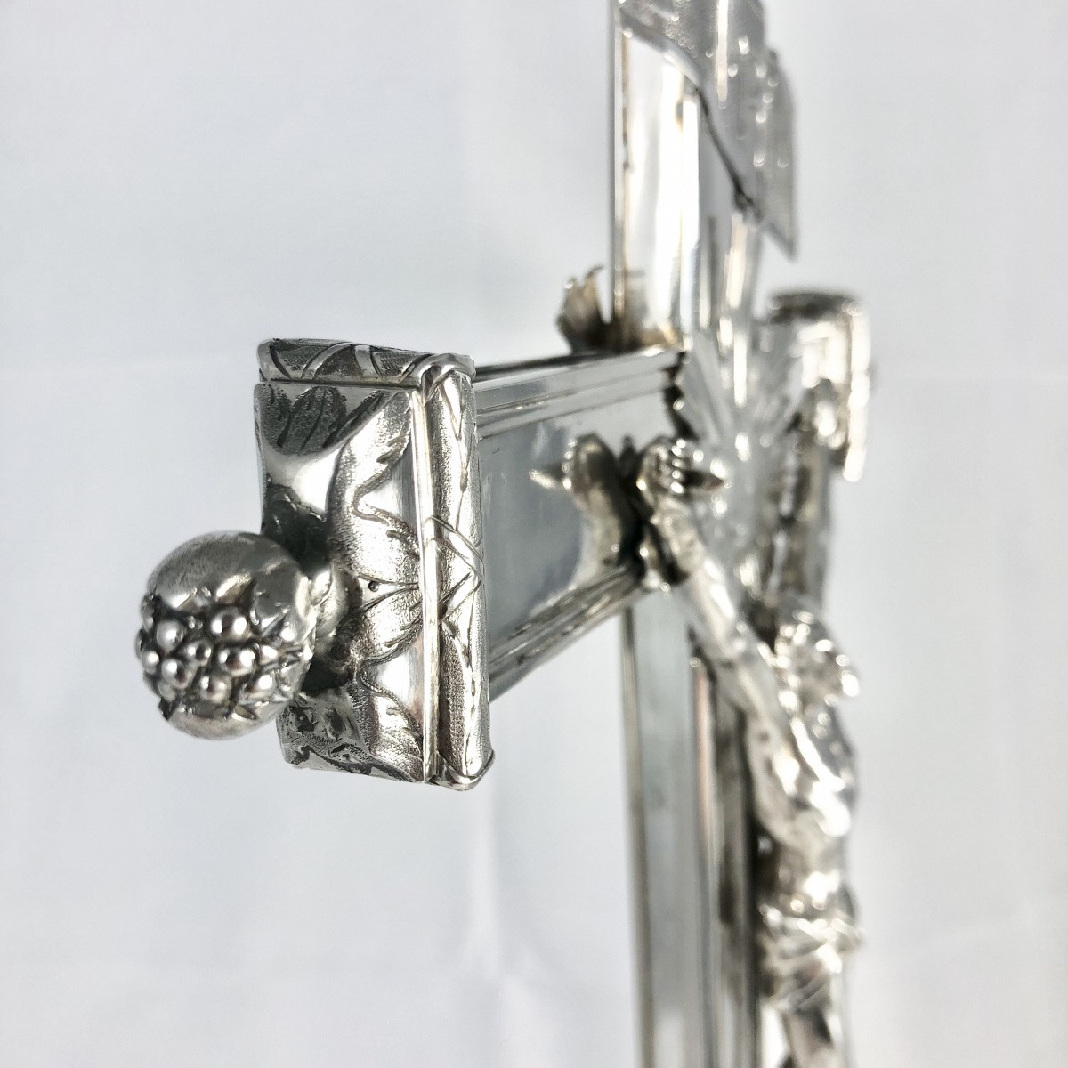 Toulouse, 1798-1809, Très Grande Croix D’autel, Argent Massif, Louis XVI -photo-2