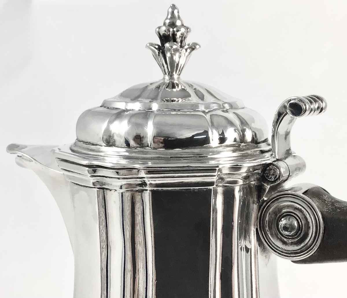 Lille 1757, Coffee Pot, Sébastien-joseph Pronnier, Solid Silver -photo-4