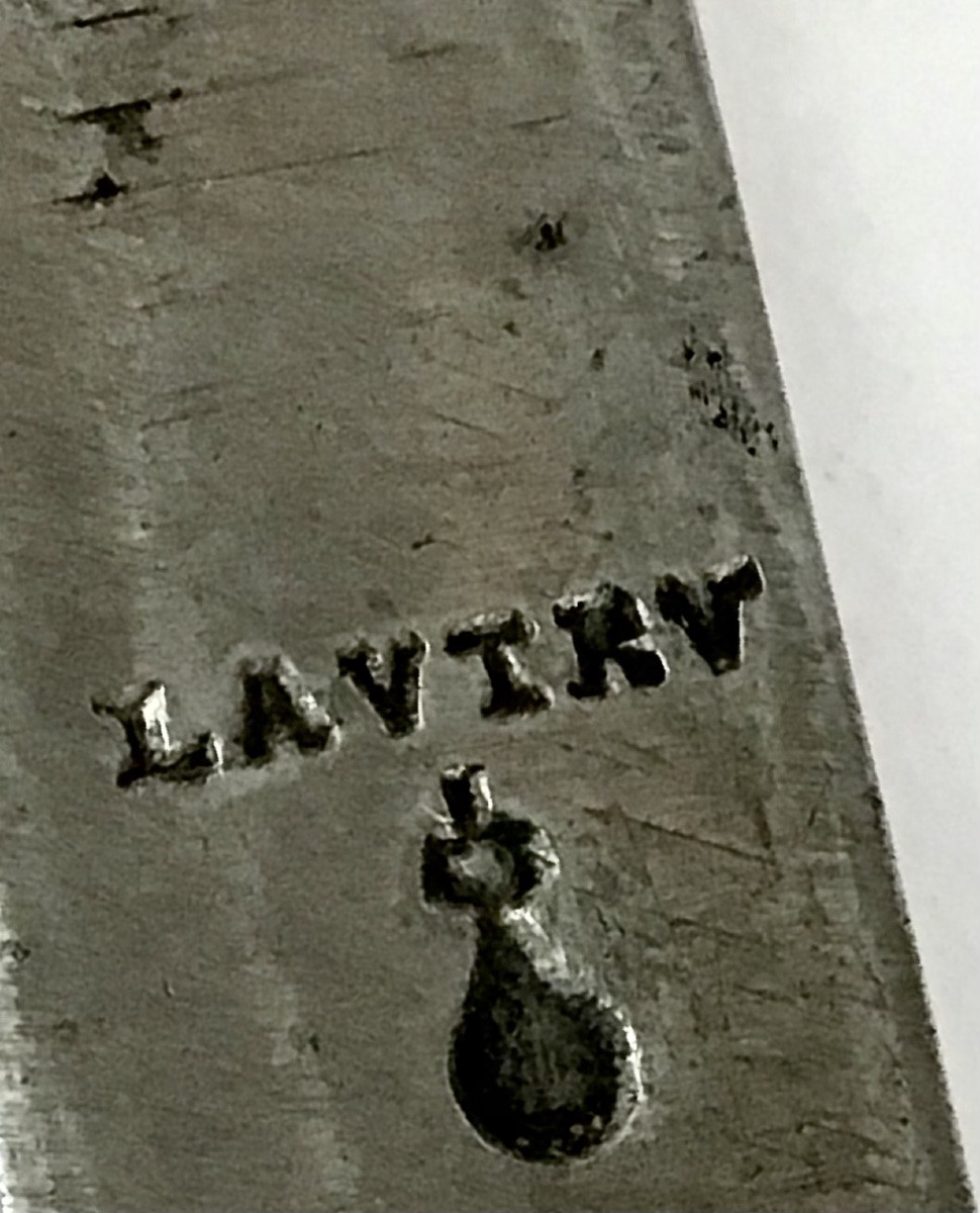 France Circa 1700-1730, Silver And Steel Knife, Marked Lautru, Master Subscriber » Na »-photo-4