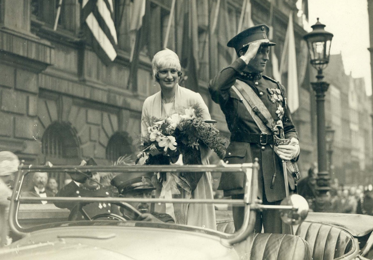 Provenance Royale : Leopold III , Roi des Belges , boîte à cigares en argent massif , Delheid -photo-8
