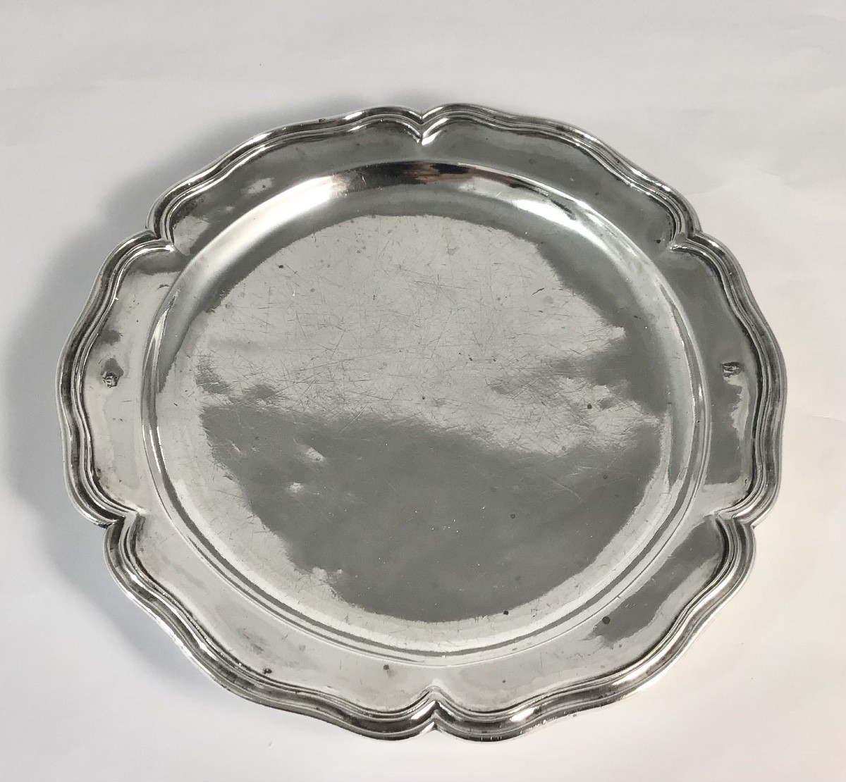 Spanish Colonies 1730-1770, Solid Silver, Central America, Guatemala, Dinner Dish