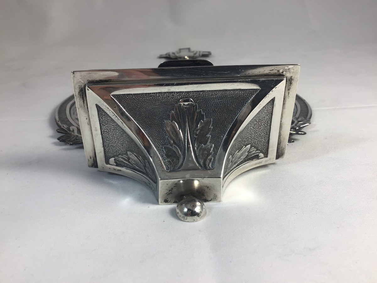 Antwerp 1814-1831, Solid Silver, Large Stoup-photo-4