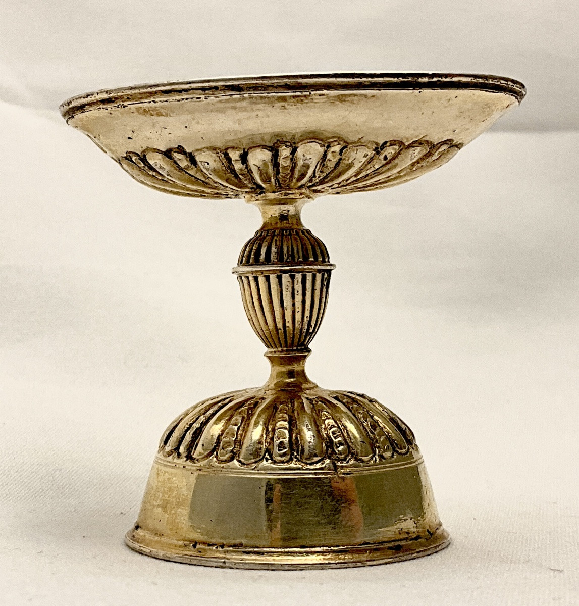 Augsburg 1690-1710, “doppeleierbecher” Egg Cup In Solid Silver And Vermeil, Johann Schmidt -photo-3
