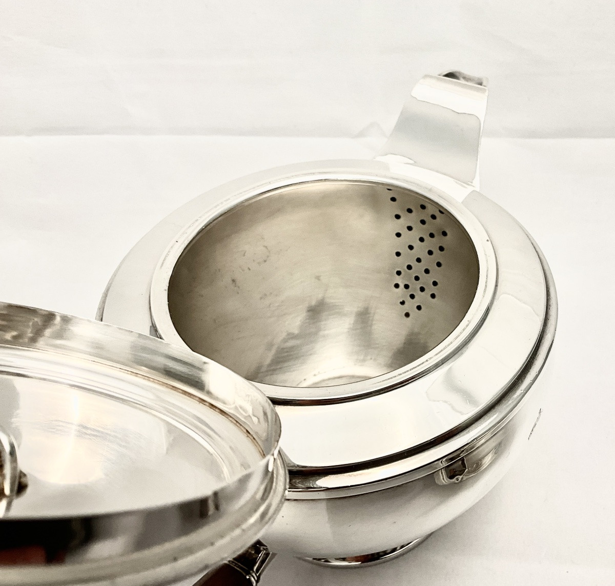 Gift From King George Vi, Solid Silver, Coffee Service, London 1948, William Comyns & Sons-photo-1