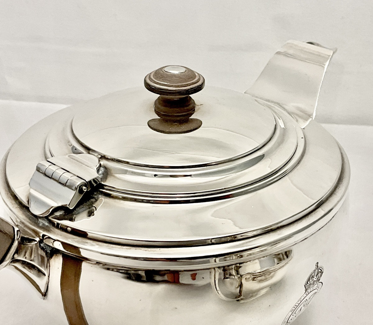 Gift From King George Vi, Solid Silver, Coffee Service, London 1948, William Comyns & Sons-photo-5