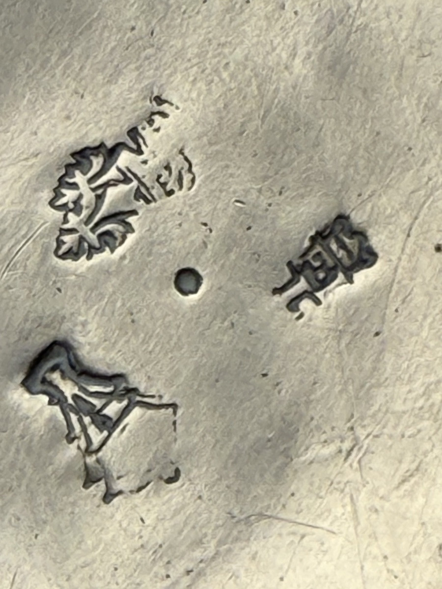 Lille 1736 , Sterling Silver Teapot , Louis XV Period , By François Joseph Lardemer -photo-2