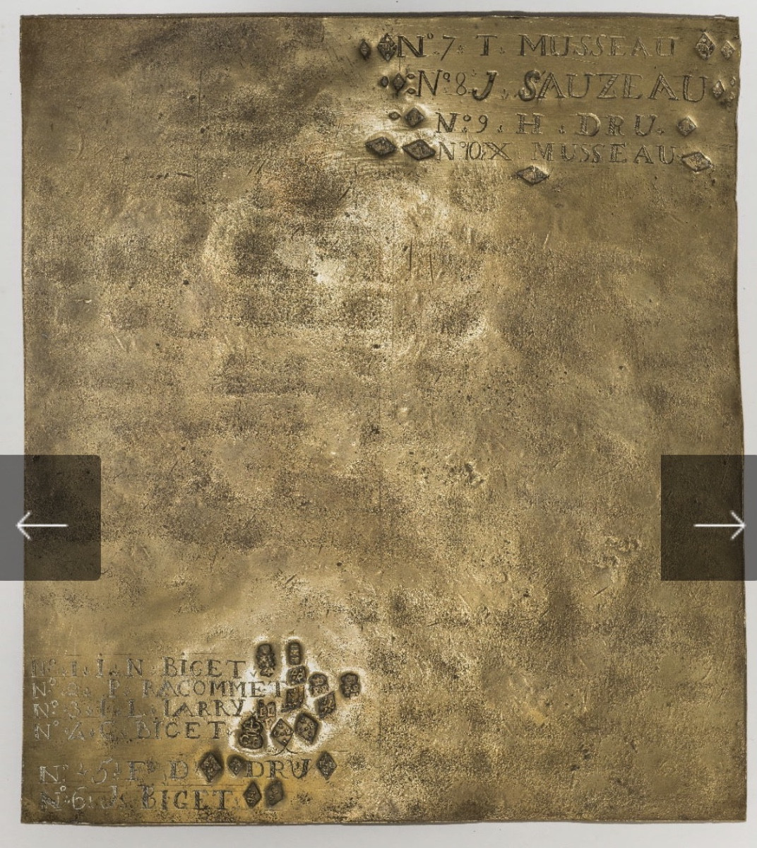 Parthenay 1749-50, Solid Silver Tastevin, Silversmith Jean Boutin-photo-1