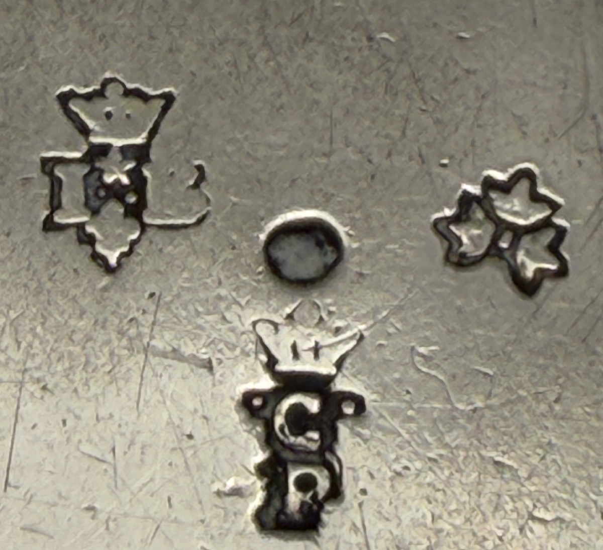 Parthenay 1749-50, Solid Silver Tastevin, Silversmith Jean Boutin