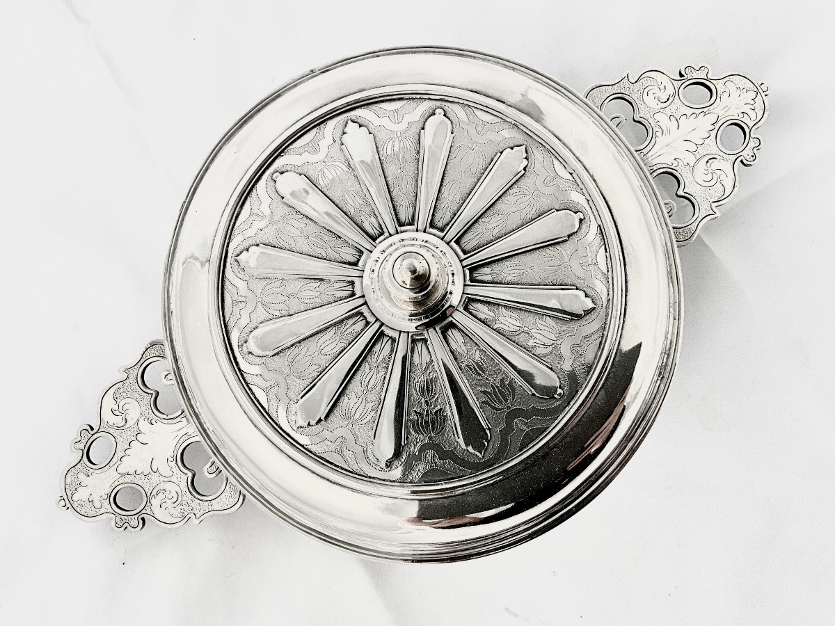 Caen , 1695-1715, Silver Bowl , Gabriel Poulain , Louis XIV-photo-2