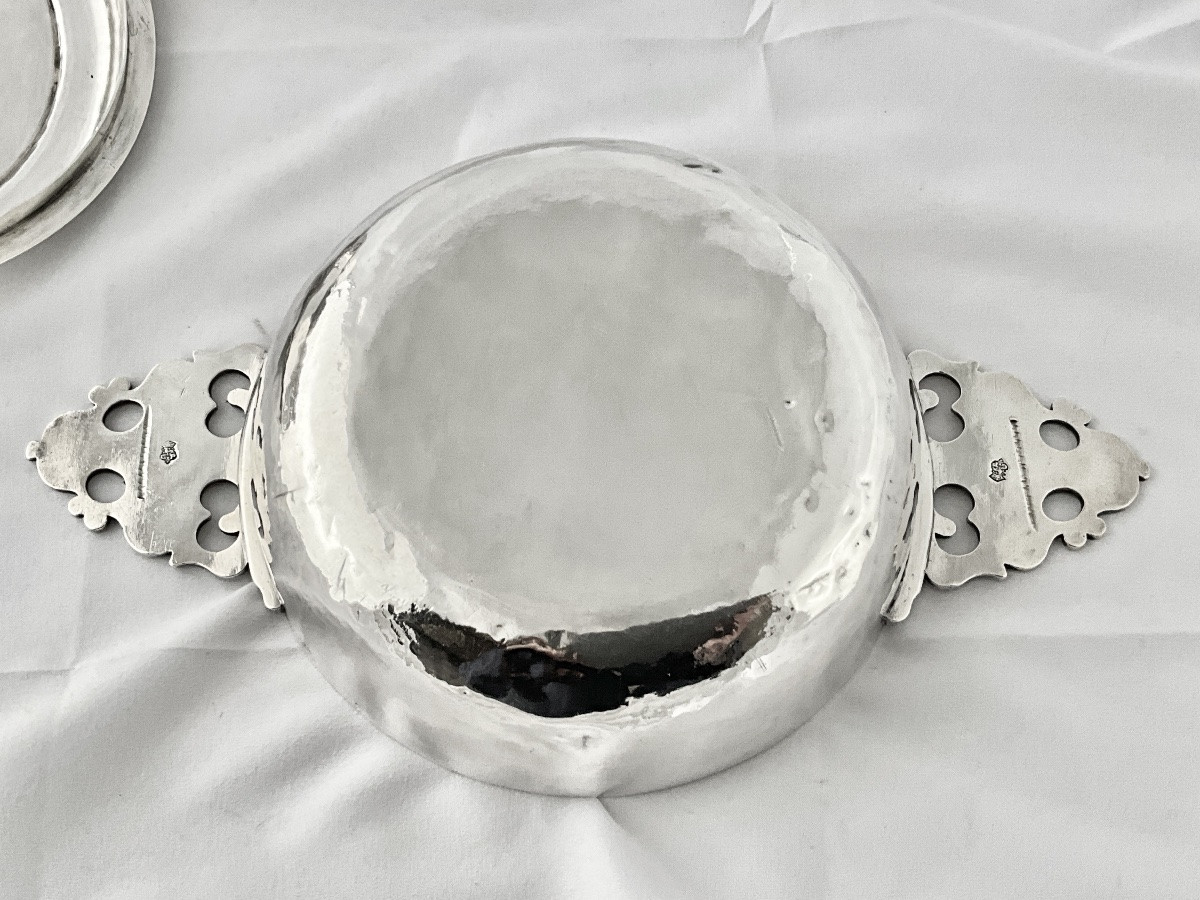 Caen , 1695-1715, Silver Bowl , Gabriel Poulain , Louis XIV-photo-5