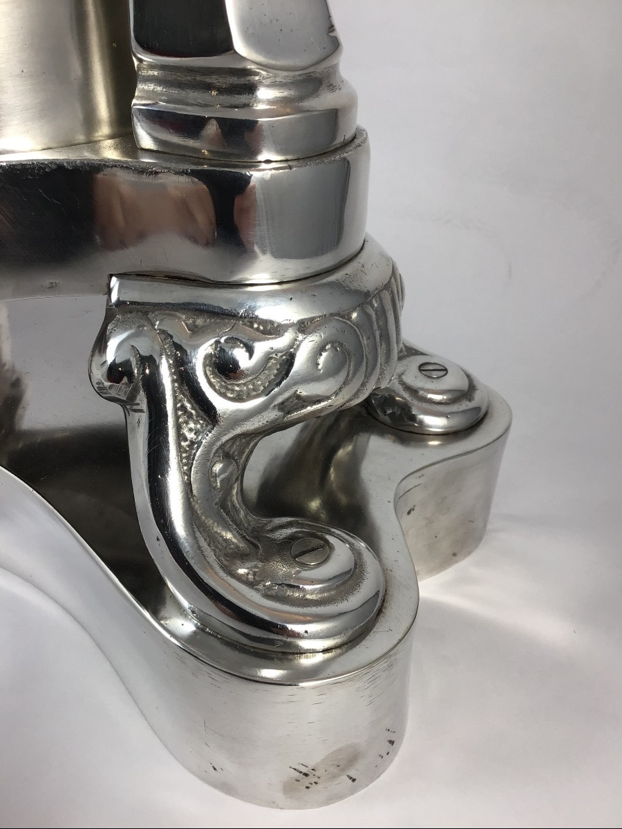 Duck Press , Silver Plated , Belgium 1900-1930, Lobster Press-photo-1