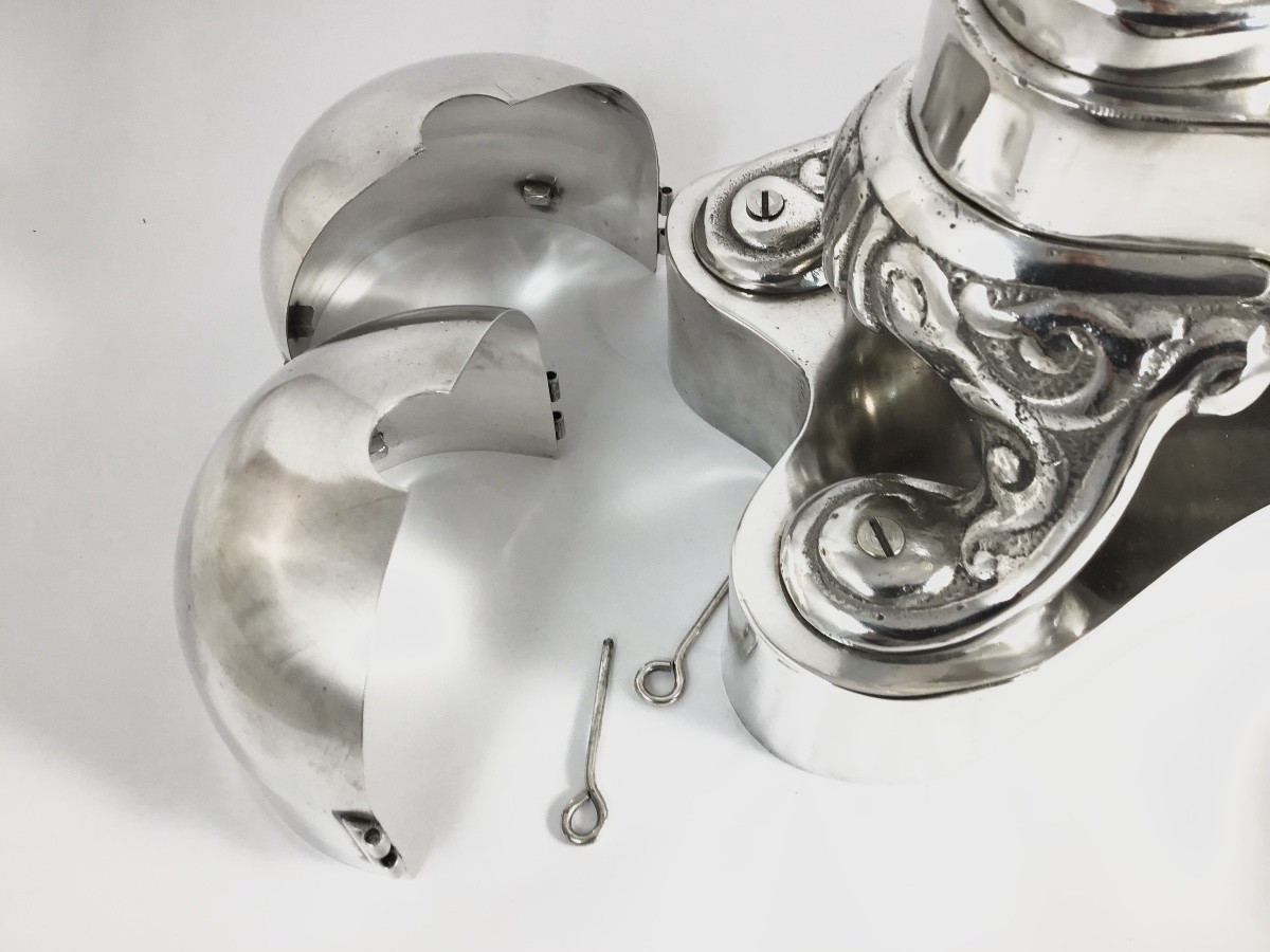 Duck Press , Silver Plated , Belgium 1900-1930, Lobster Press-photo-5