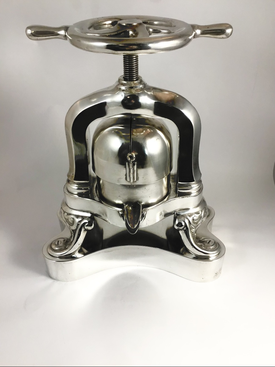 Duck Press , Silver Plated , Belgium 1900-1930, Lobster Press-photo-7