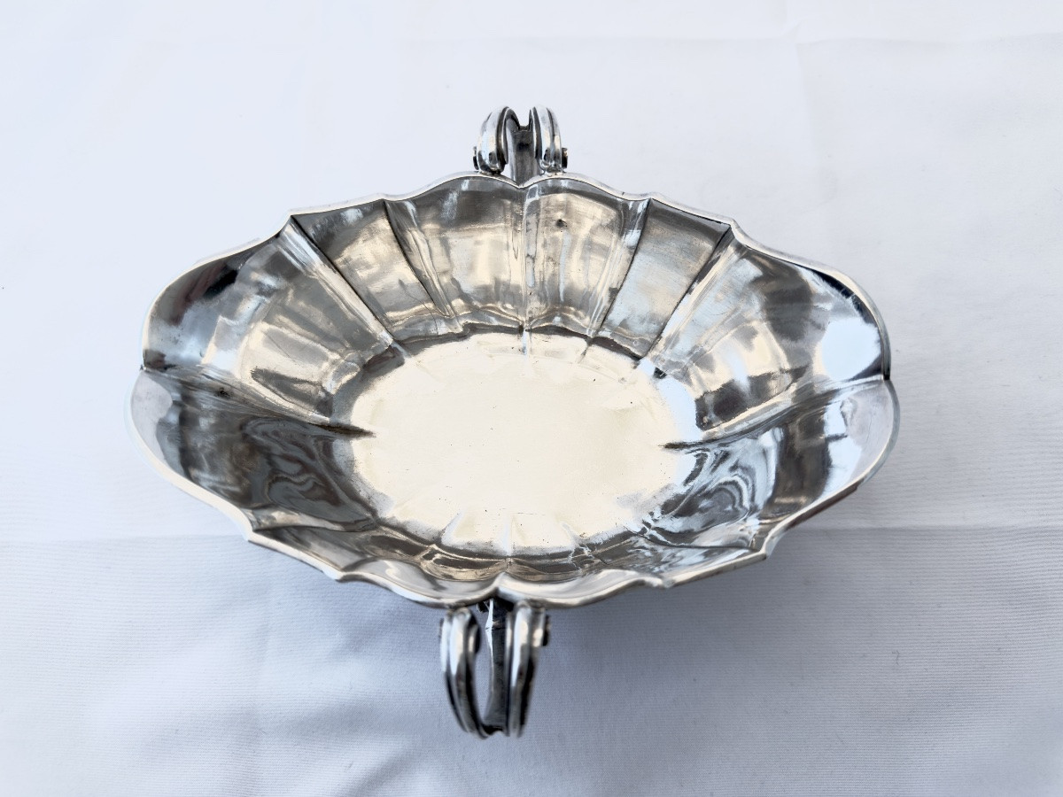 Ghent 1767, Sterling Silver , De Rynck Carolus , Saucer Louis XV-photo-1