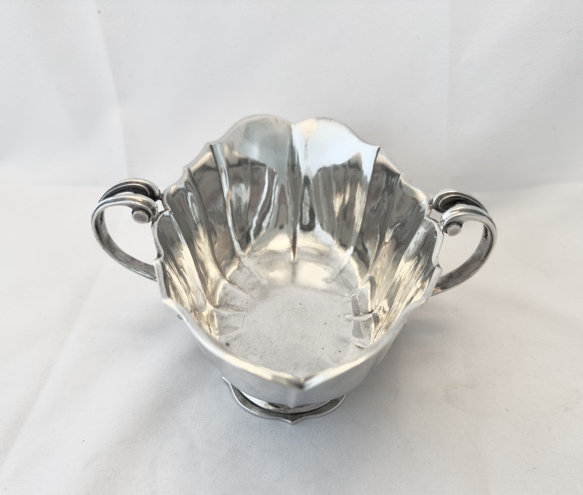 Ghent 1767, Sterling Silver , De Rynck Carolus , Saucer Louis XV-photo-2