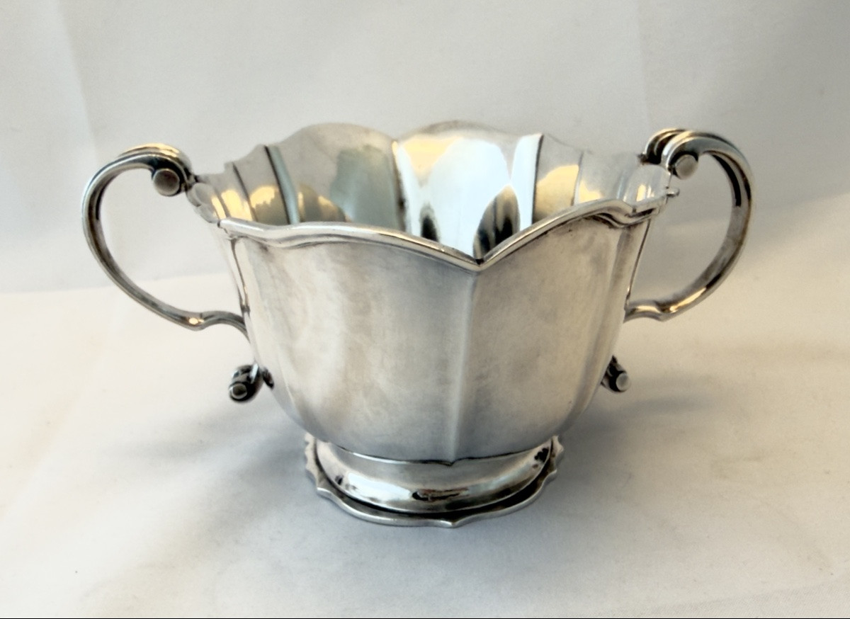 Ghent 1767, Sterling Silver , De Rynck Carolus , Saucer Louis XV-photo-3