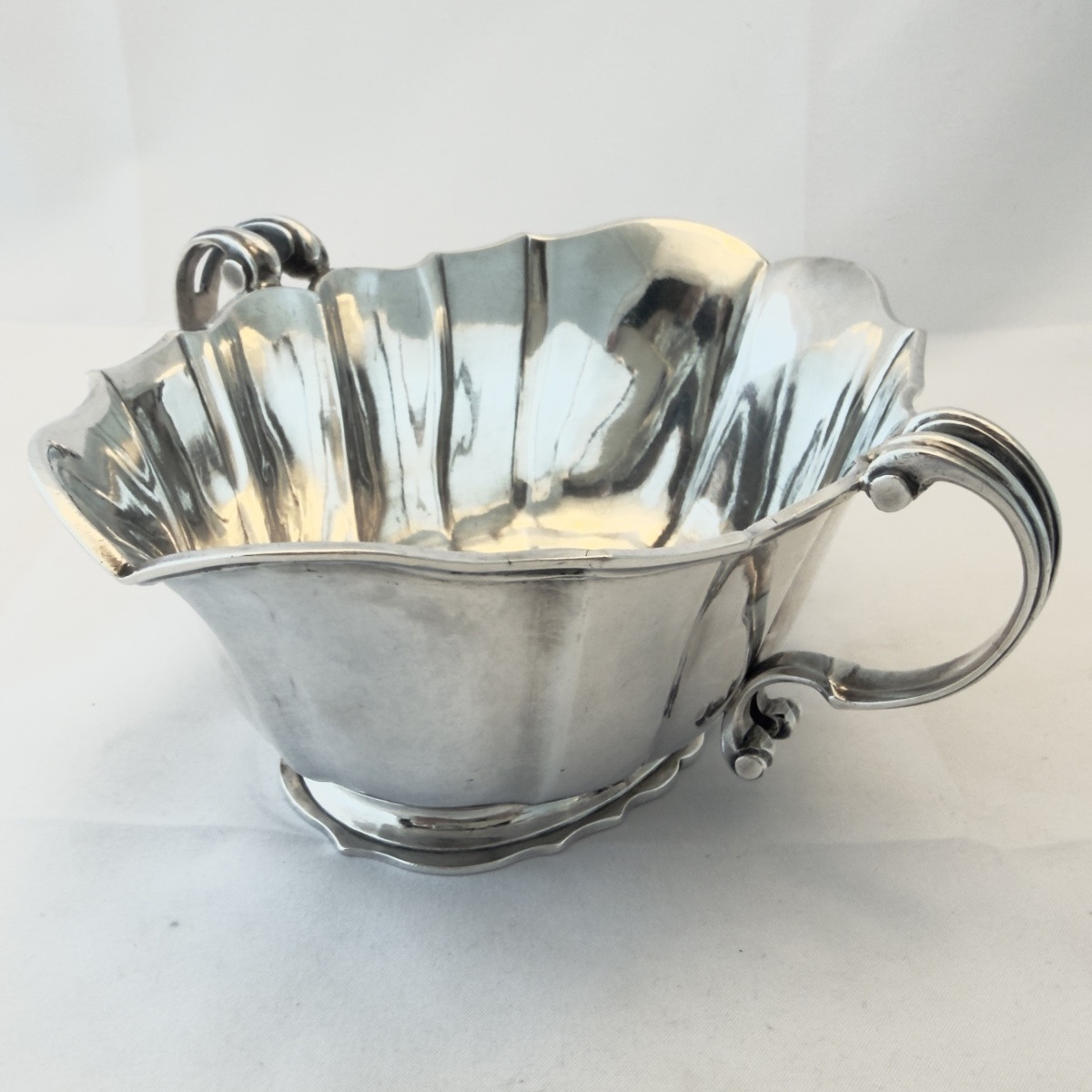 Ghent 1767, Sterling Silver , De Rynck Carolus , Saucer Louis XV-photo-4