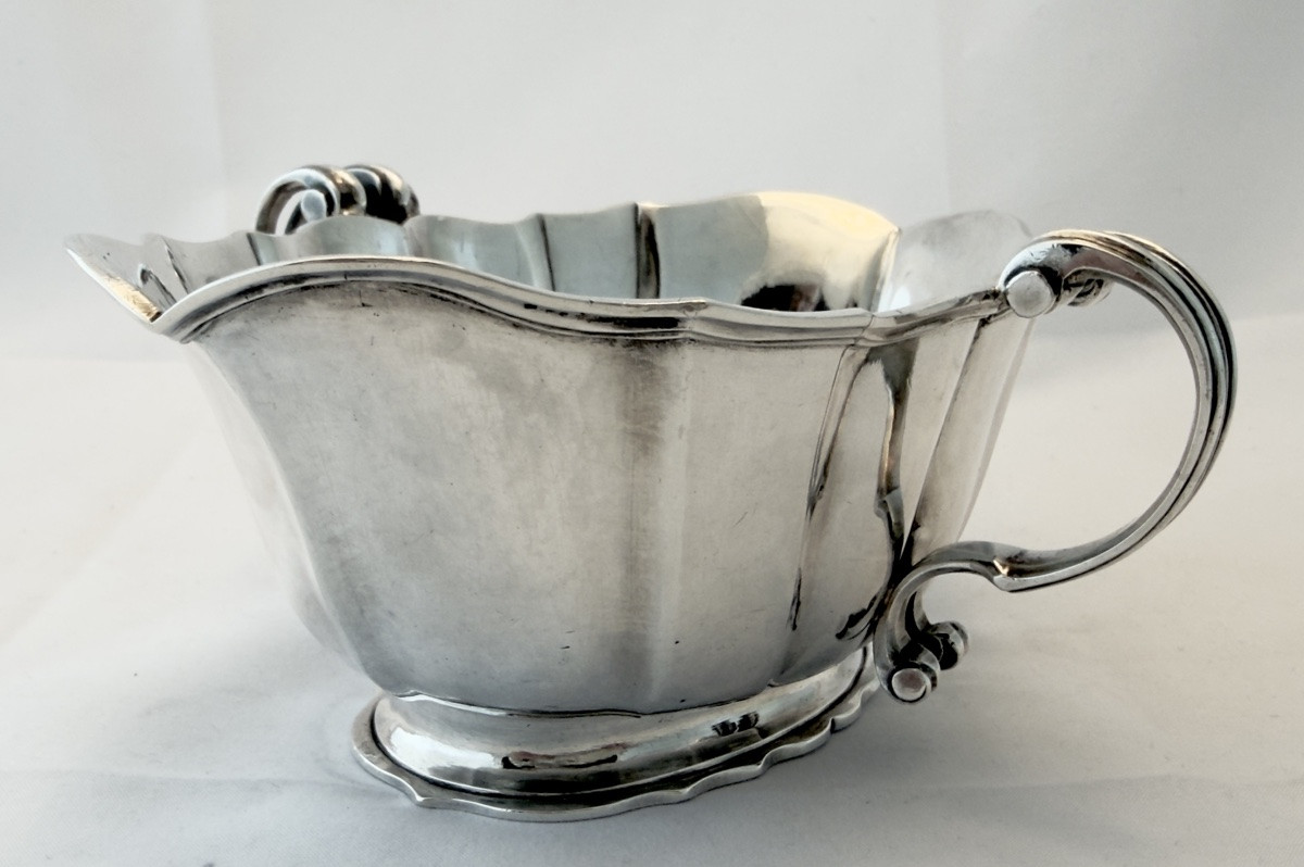Ghent 1767, Sterling Silver , De Rynck Carolus , Saucer Louis XV-photo-5
